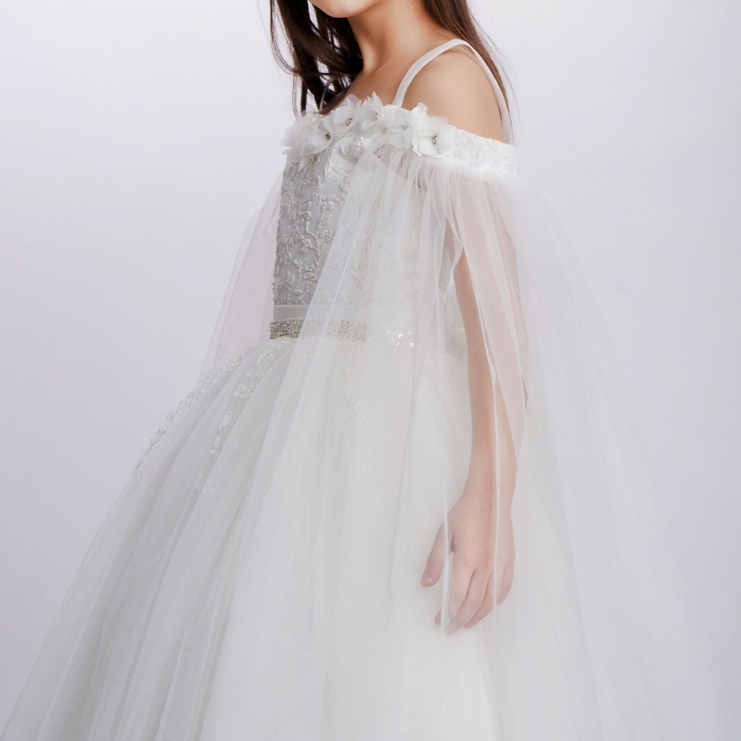 Graceful Garden Girls Formal Dress - Velora Luxury Fashion