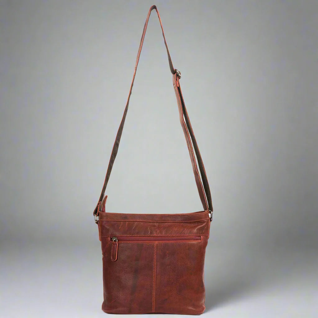 Greenwood Leather Crossbody Bag - Velora Luxury Fashion