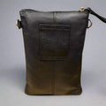 Greenwood Leather Mini Crossbody Bag with 3 Zipper Pockets - Velora Luxury Fashion