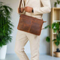Greenwood Leather Montreal Laptop Sleeve - Velora Luxury Fashion