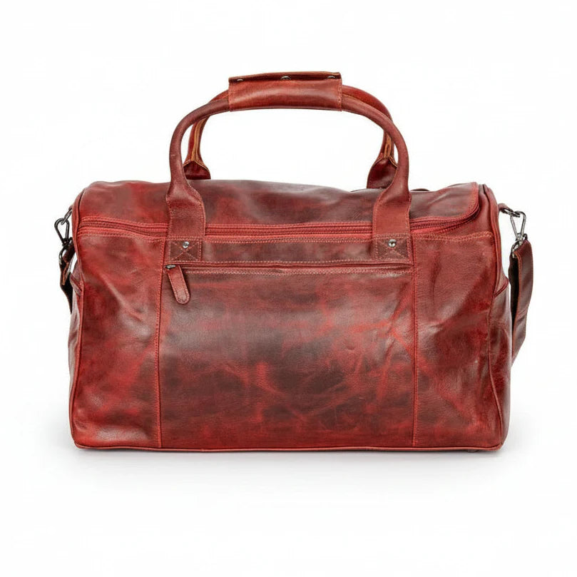 Greenwood Leather Regina Large Travel Duffle Bag - Velora Luxury Fashion