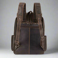 Greenwood Leather Vintage Laptop Backpack - Velora Luxury Fashion