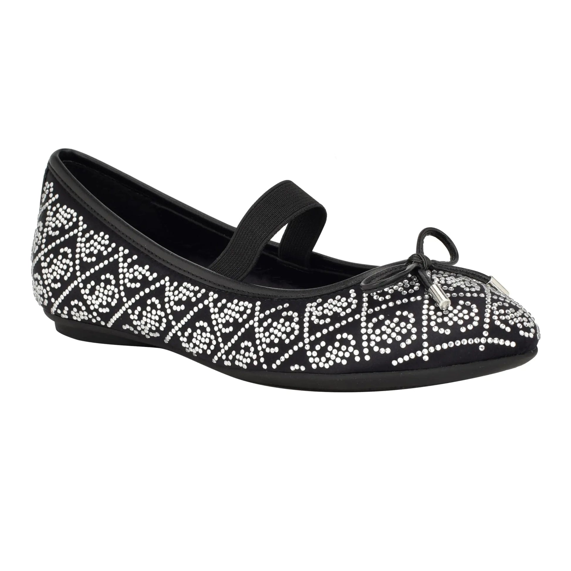 Guess Kairo Black Ballet Flats 6.5 - Velora Luxury Fashion