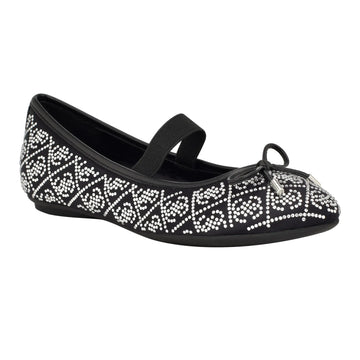 Guess Kairo Black Ballet Flats 6.5 - Velora Luxury Fashion