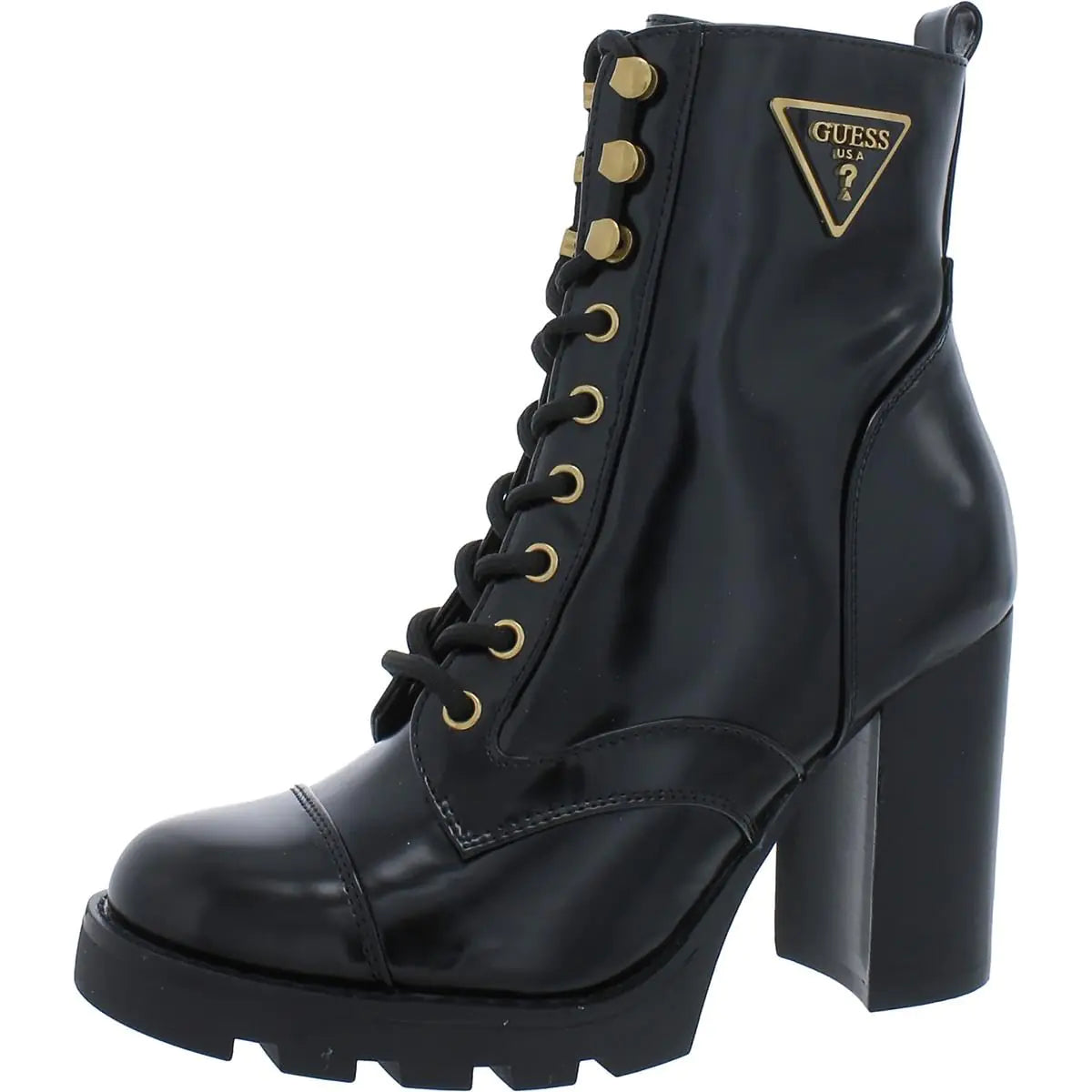 Guess Womens NEADYN Ankle Boot Black 001 5.5 - Velora Luxury Fashion