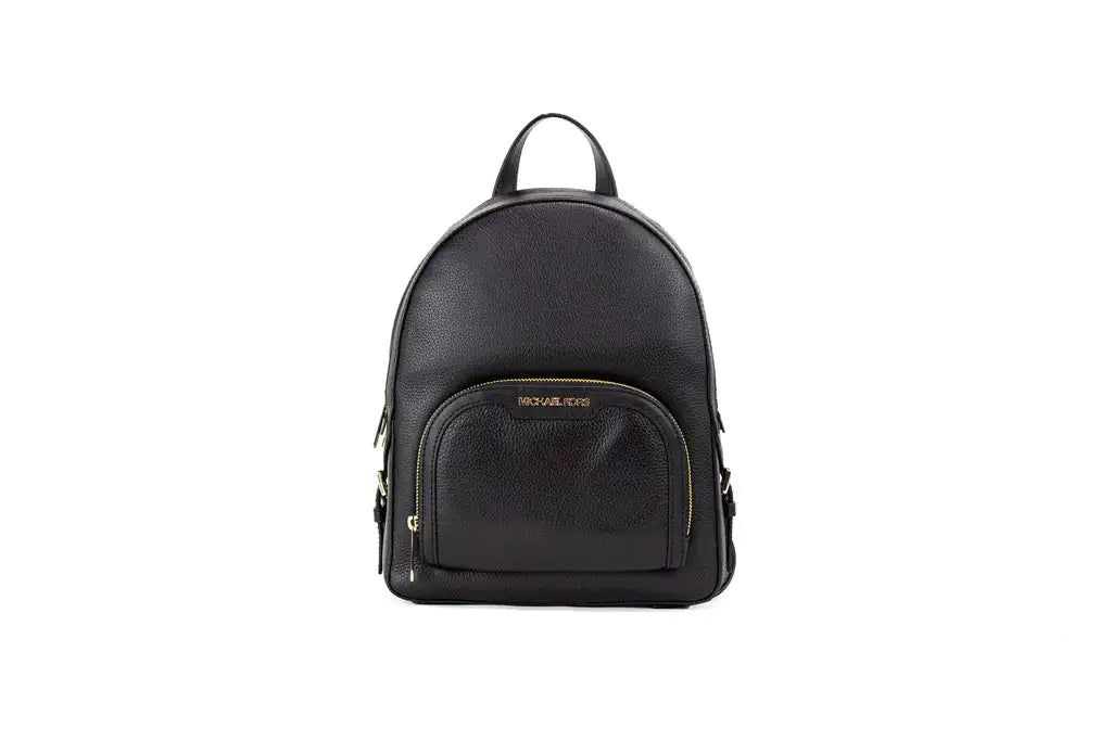 Michael Kors Jaycee Pebbled Leather Backpack Black