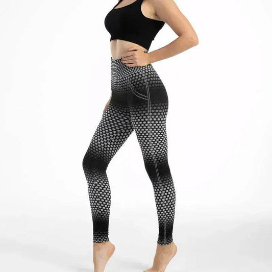 Women's High Waist Leggings – Gym, Yoga & Workout Leopard color