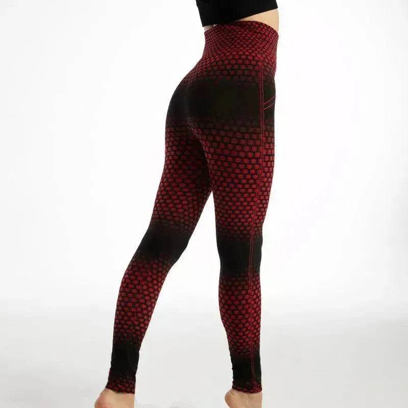 Women's High Waist Leggings – Gym, Yoga & Workout Leopard color