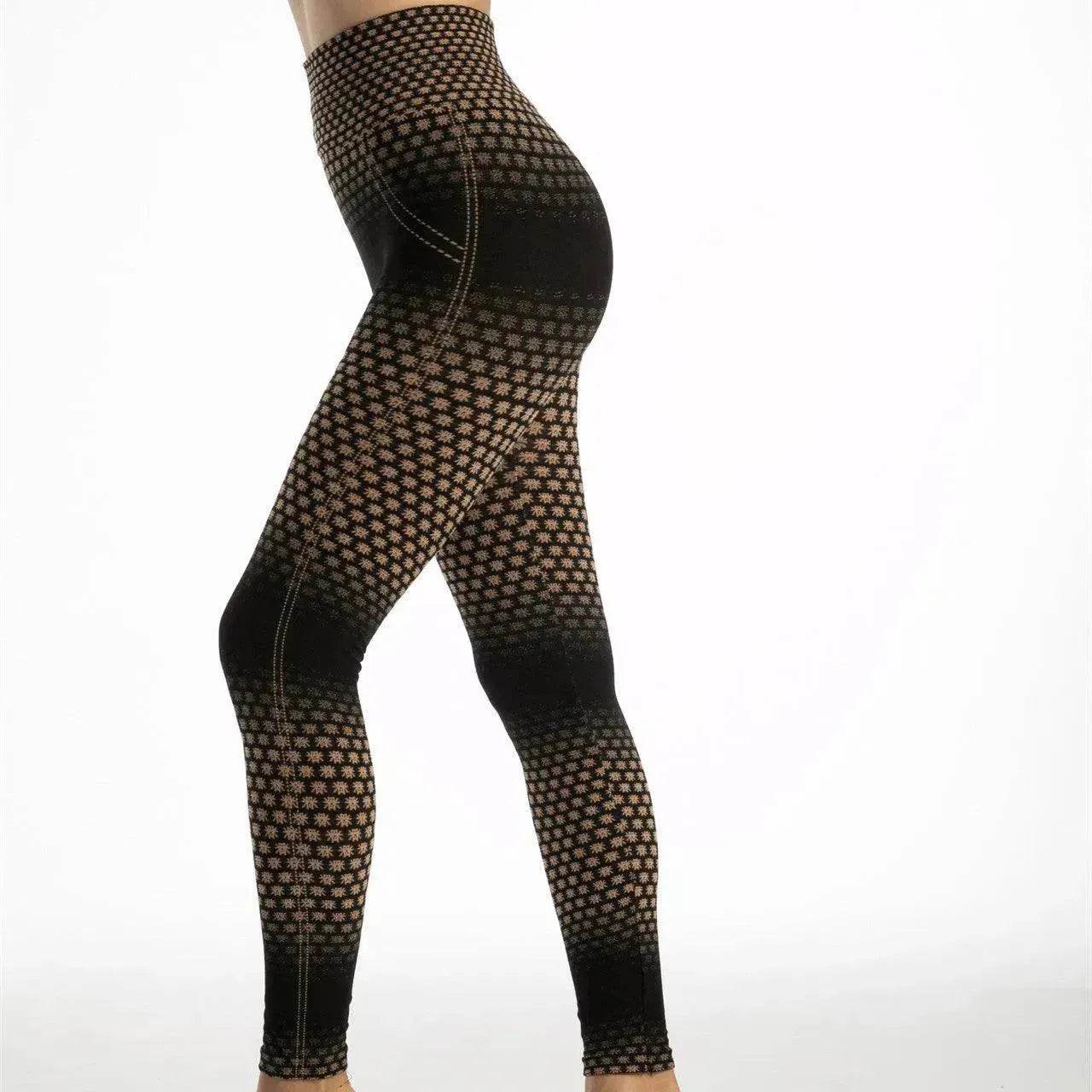 Women's High Waist Leggings – Gym, Yoga & Workout Leopard color