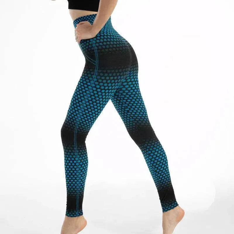 Women's High Waist Leggings – Gym, Yoga & Workout Leopard color