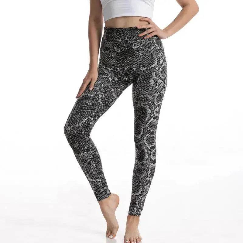 Women's High Waist Leggings – Gym, Yoga & Workout Leopard color