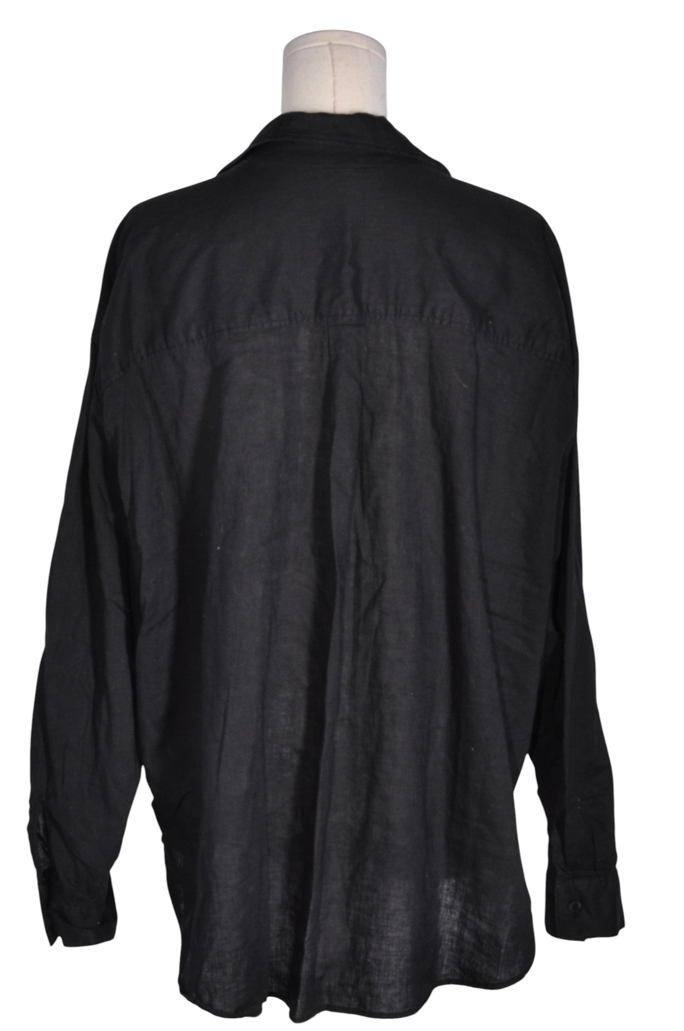 H&M Women Tunics Regular fit in Black - XL - Velora Luxury Fashion