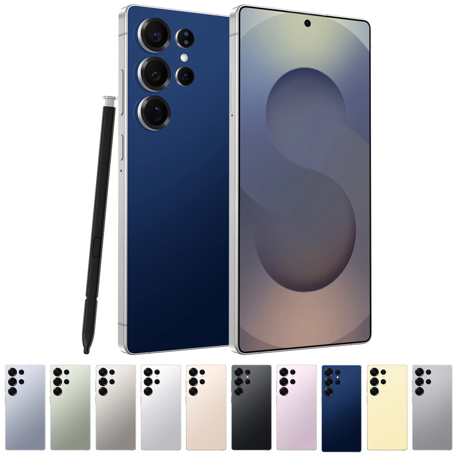 Original S25 Ultra Smartphones 16GB+1TB 4G LTE Dual 2SIM 7.3 Inch HD Screen 8000mAh Battery Global Mobile Phone Decacore CDMA - Velora