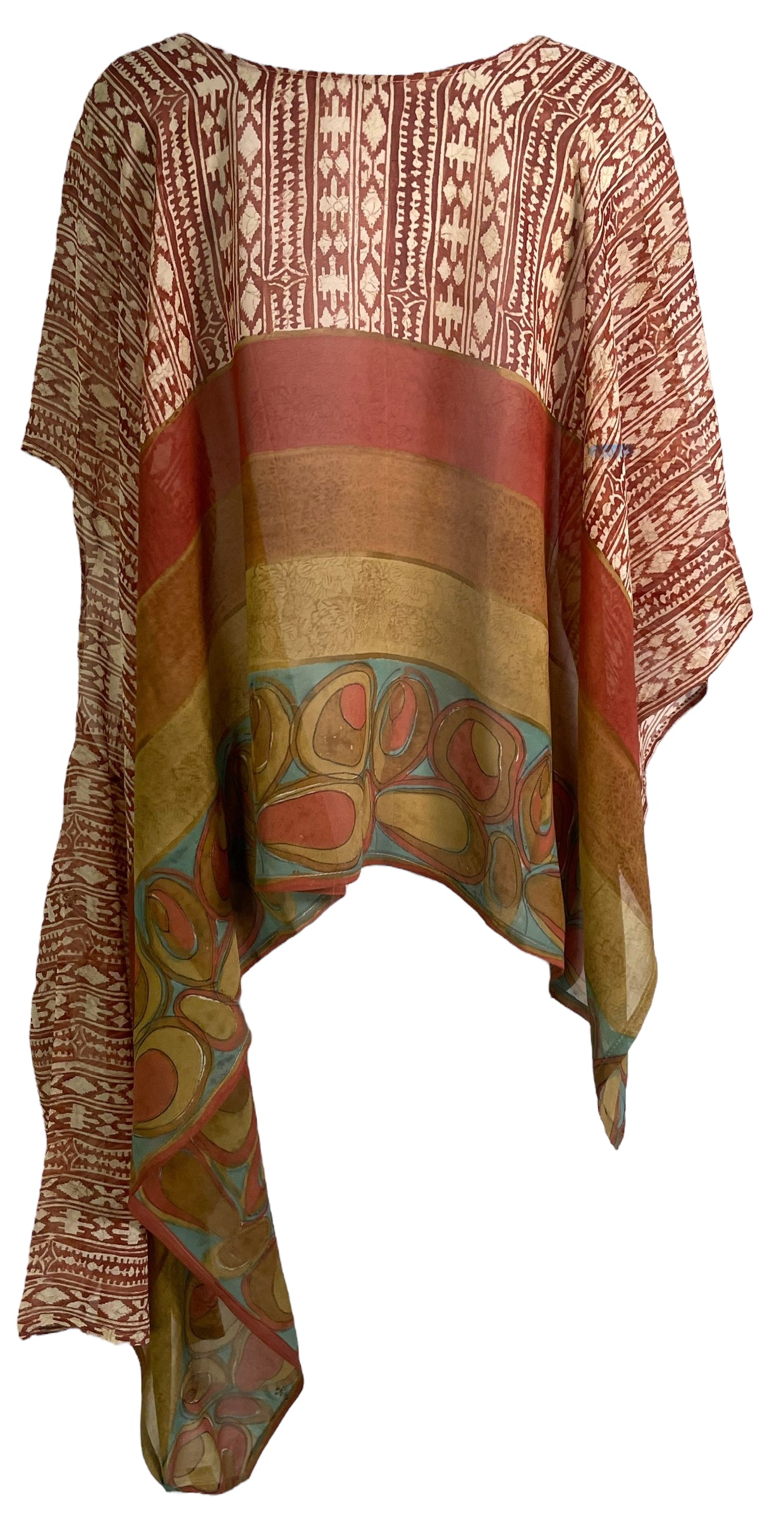 PRG6486 Sheer Avatar Pure Silk Versatile Vest - Velora