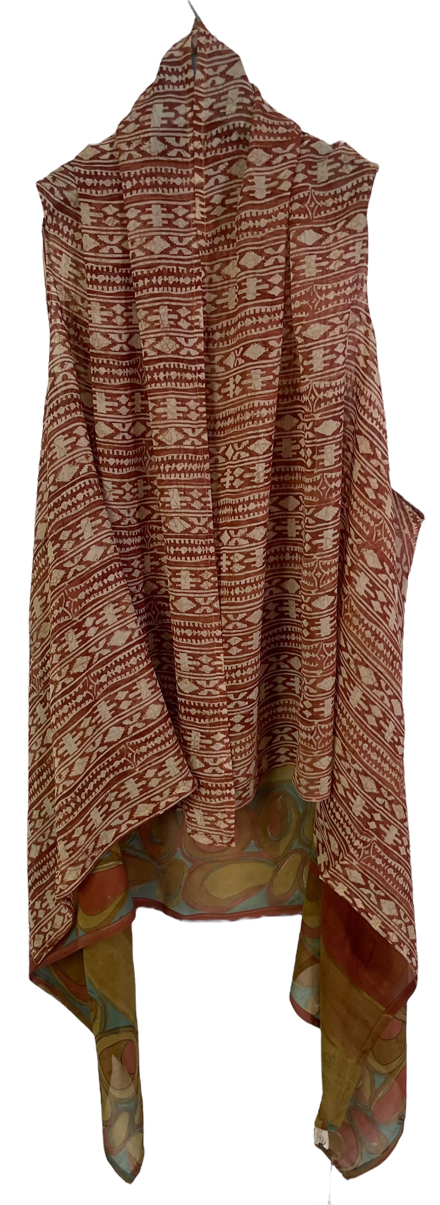 PRG6486 Sheer Avatar Pure Silk Versatile Vest - Velora