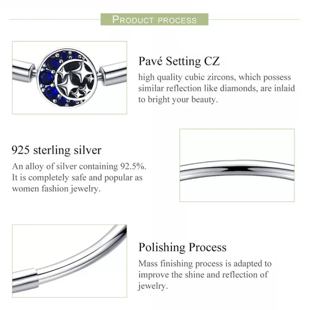 925 Sterling Silver Snake Chain Bangle & Bracelet Pave Setting Cz For Women Pendant Charm Bead Diy Luxury Jewelry Pas904 Itz Luxury