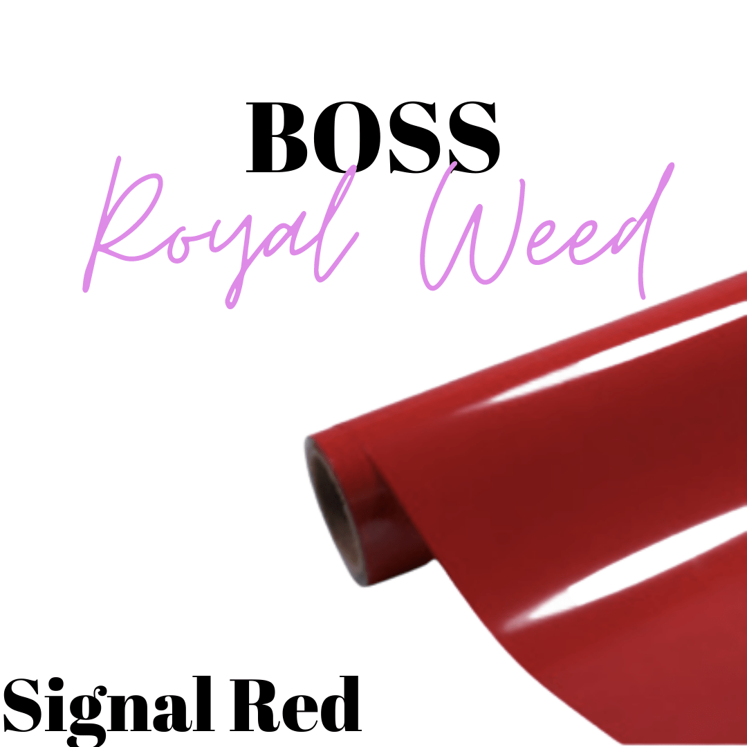 HTV - RoyalWeed - SIGNAL RED - Velora Luxury Fashion