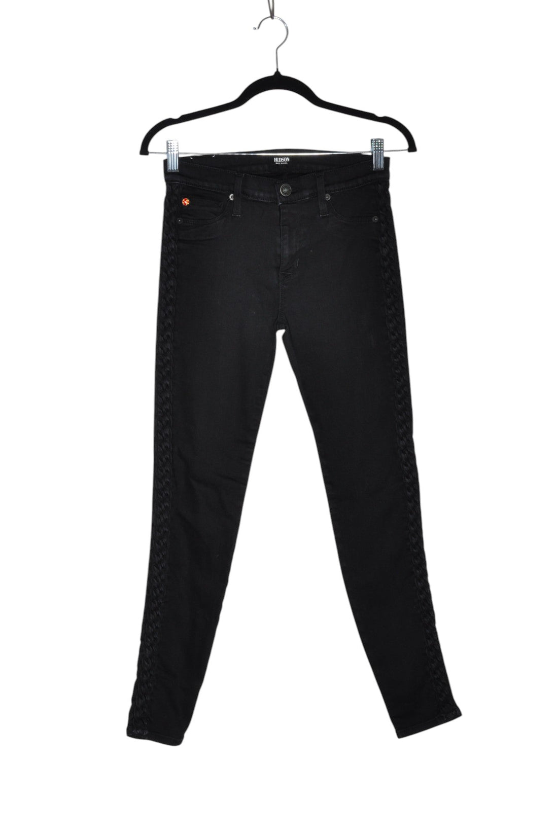 HUDSON Women Skinny Jeans Regular fit in Black - 26 - Velora Luxury Fashion