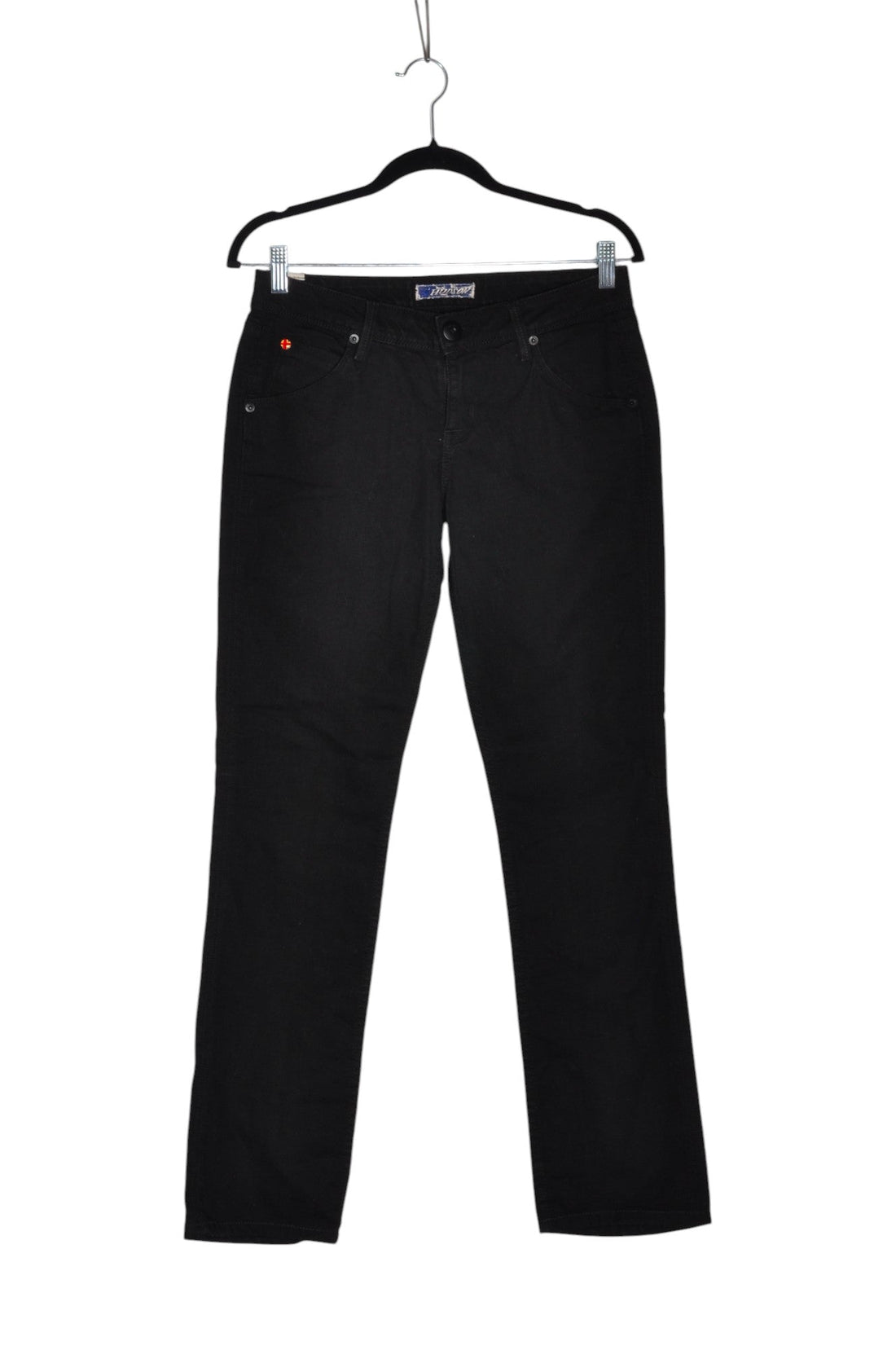 HUDSON Women Straight-Legged Jeans Regular fit in Black - 28 - Velora Luxury Fashion