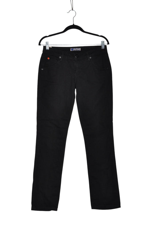 HUDSON Women Straight-Legged Jeans Regular fit in Black - 28 - Velora Luxury Fashion