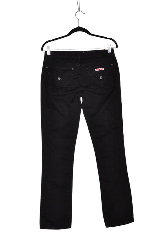 HUDSON Women Straight-Legged Jeans Regular fit in Black - 28 - Velora Luxury Fashion