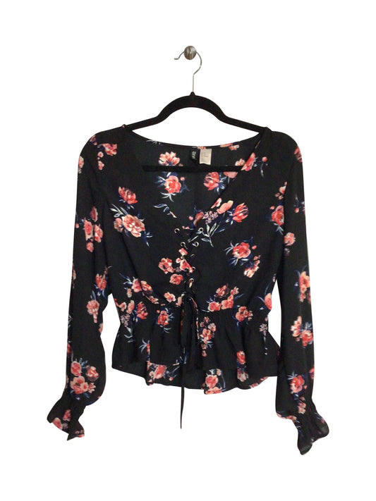 H&M Regular fit Blouse in Black - 4 - Velora