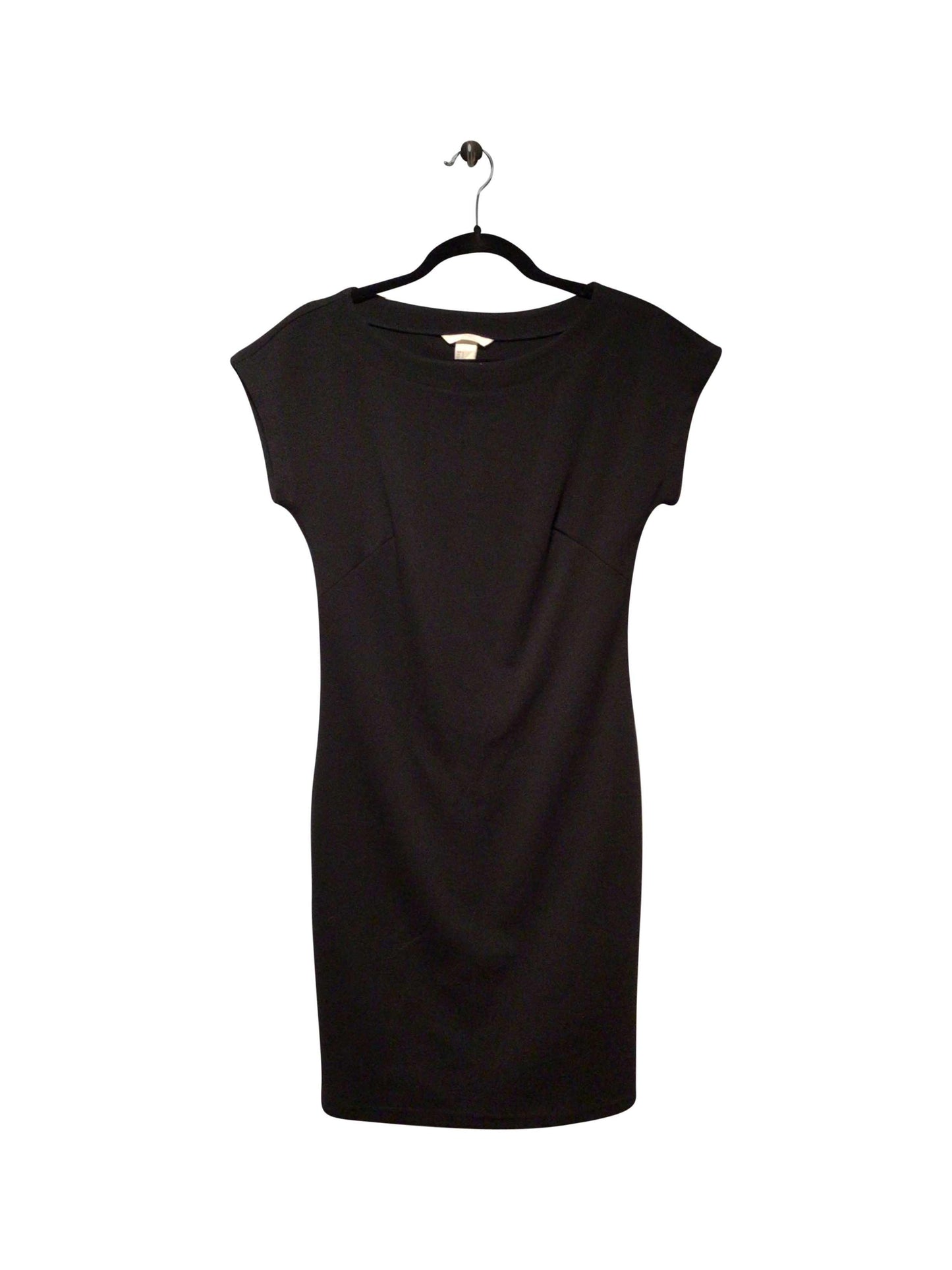 H&M Regular fit Midi Dress in Black - S - Velora