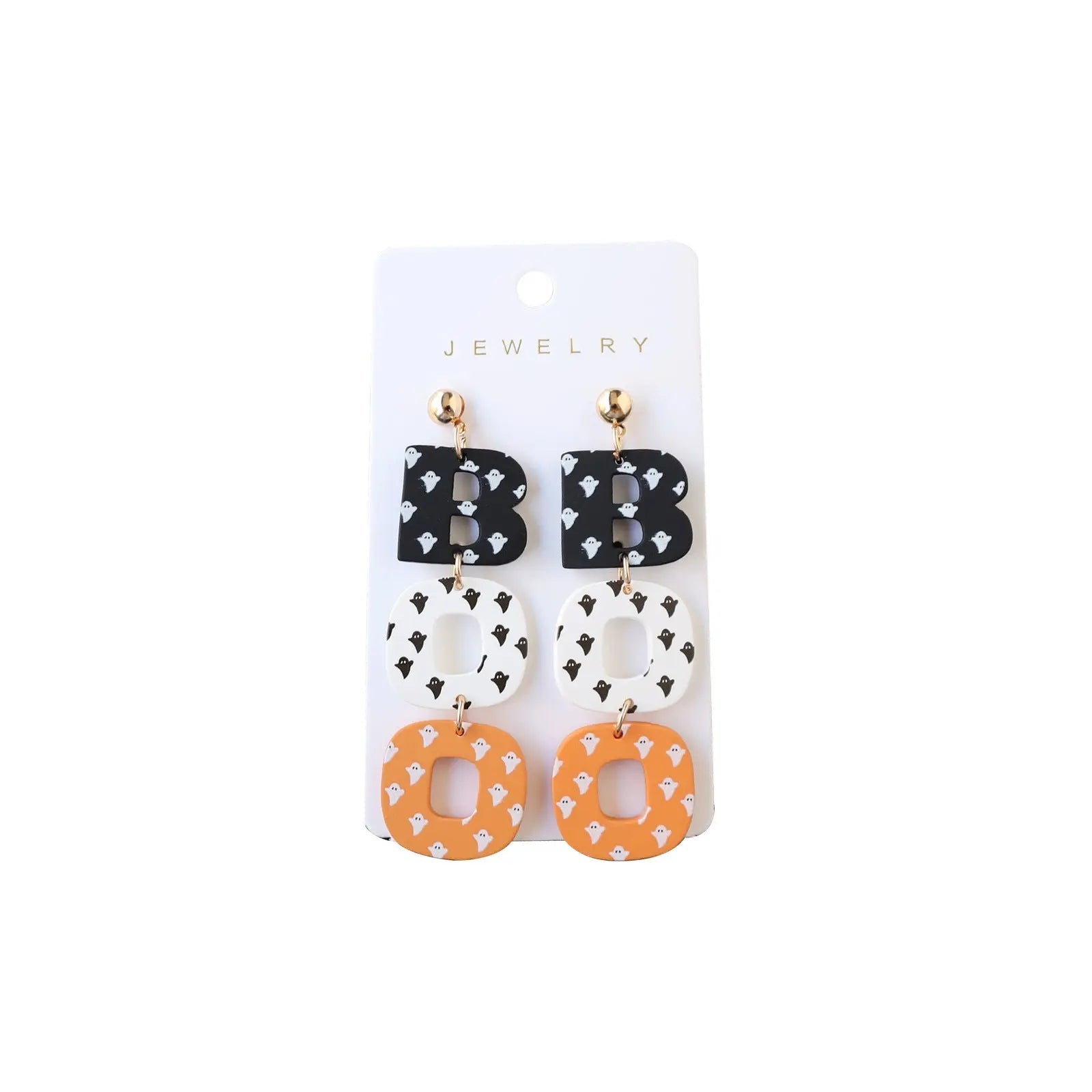 Halloween Polymer Clay Acrylic Paint Earrings - Velora