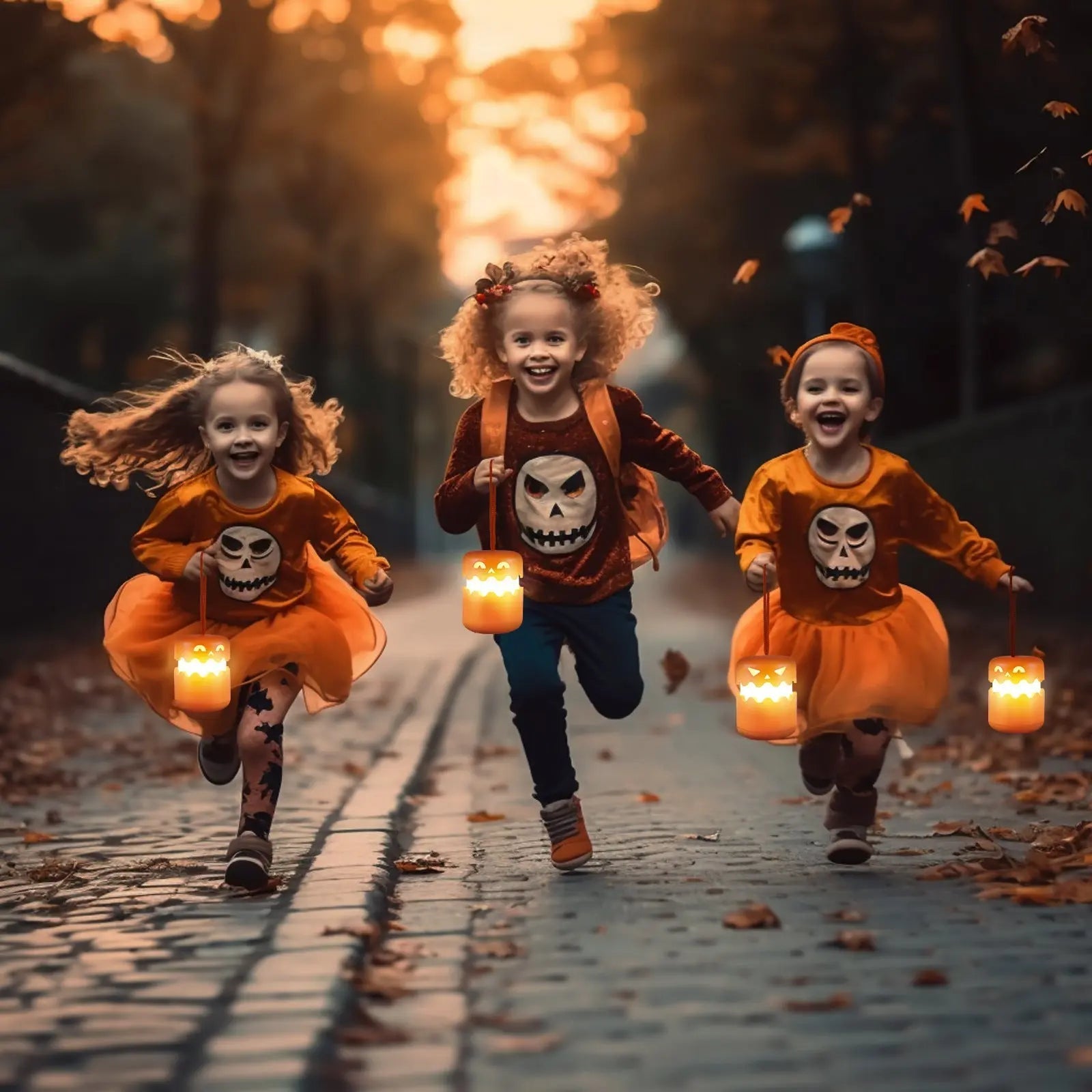 Halloween Pumpkin Lamp Foldable Portable Small Night Lamp EX-STOCK Canada