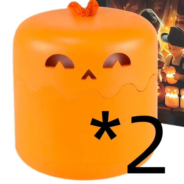 Halloween Pumpkin Lamp Foldable Portable Small Night Lamp EX-STOCK Canada