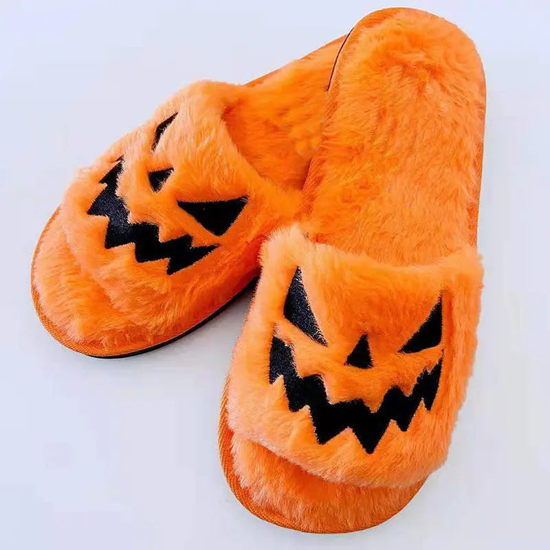 Halloween Shoes Winter Cute Warm Home Slippers Women EX-STOCK Canada