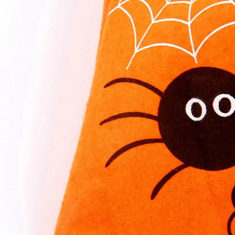 Halloween Spider Pumpkin Print Shoulder Bag Children's Candy Gift Bags Small Handbags Women - Velora