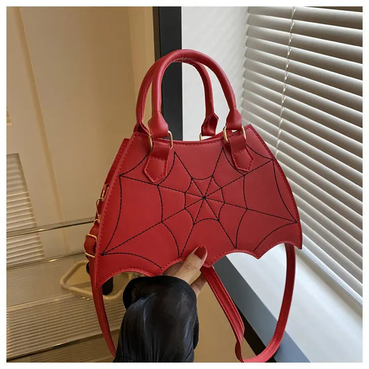 Halloween Spider Web Saddle Bags Fashion Personality Crossbody Shoulder Bag With Handle Women's Handbags EX-STOCK Canada