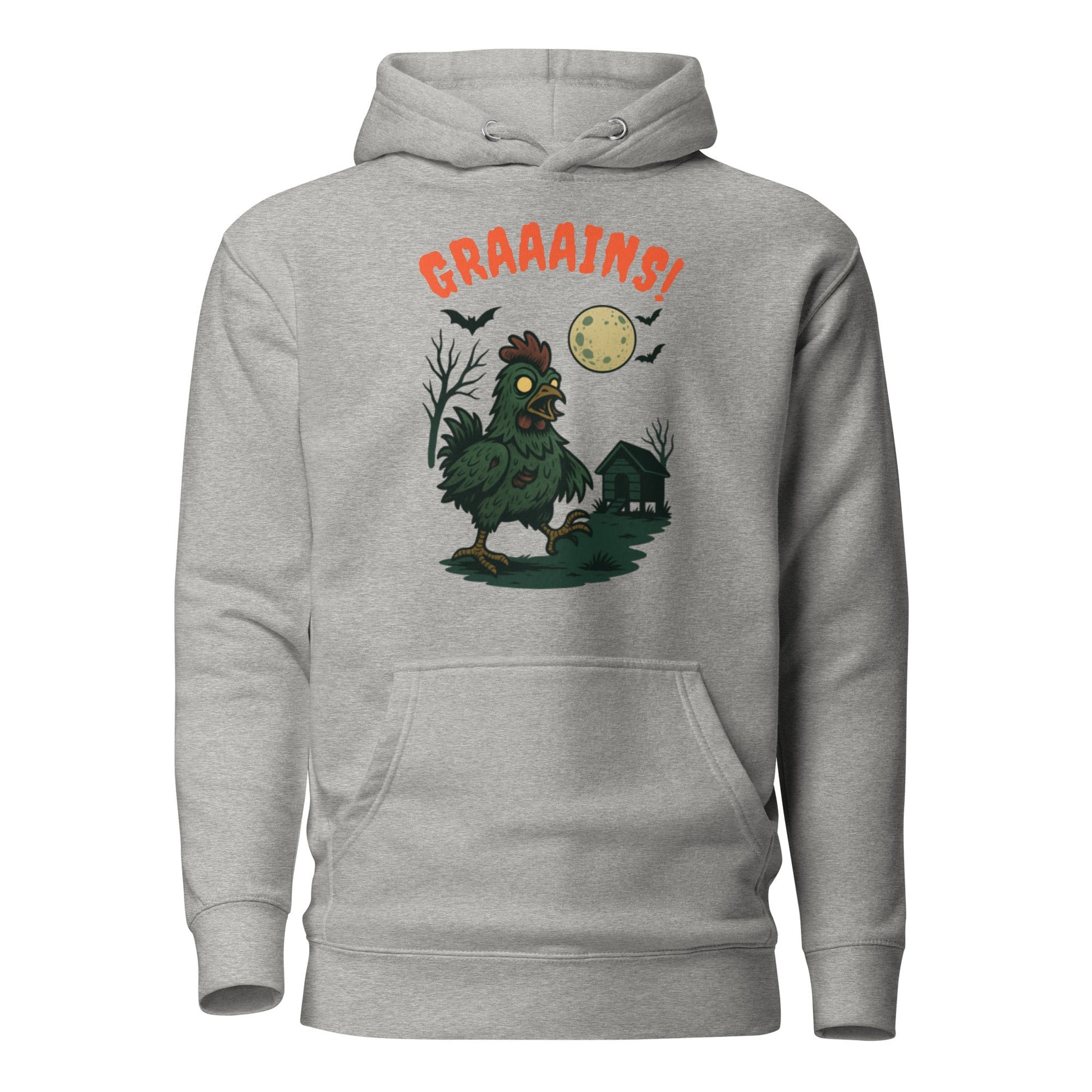 Halloween Zombie Chicken Bunny Hug Unisex (hoodie) - Velora Luxury Fashion