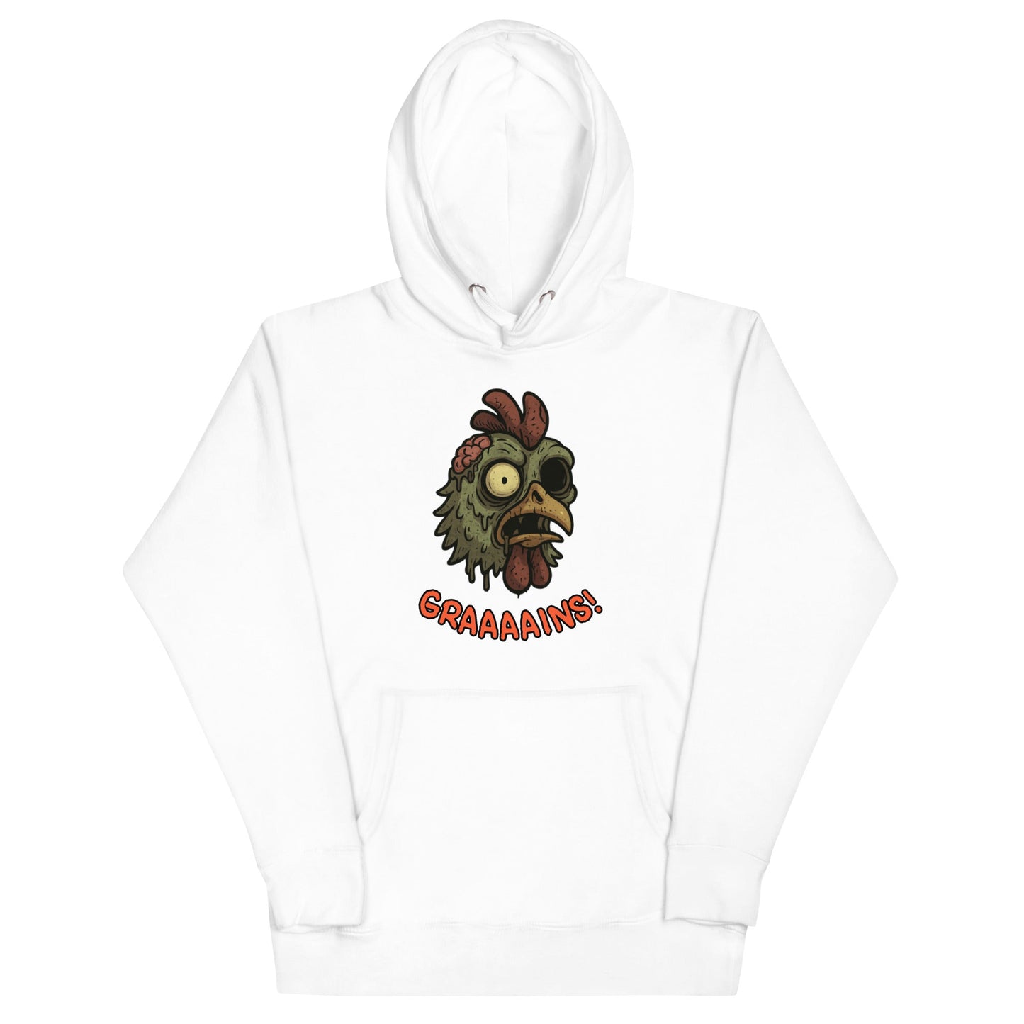 Halloween Zombie Chicken Unisex Bunny Hug (hoodie) - Velora Luxury Fashion