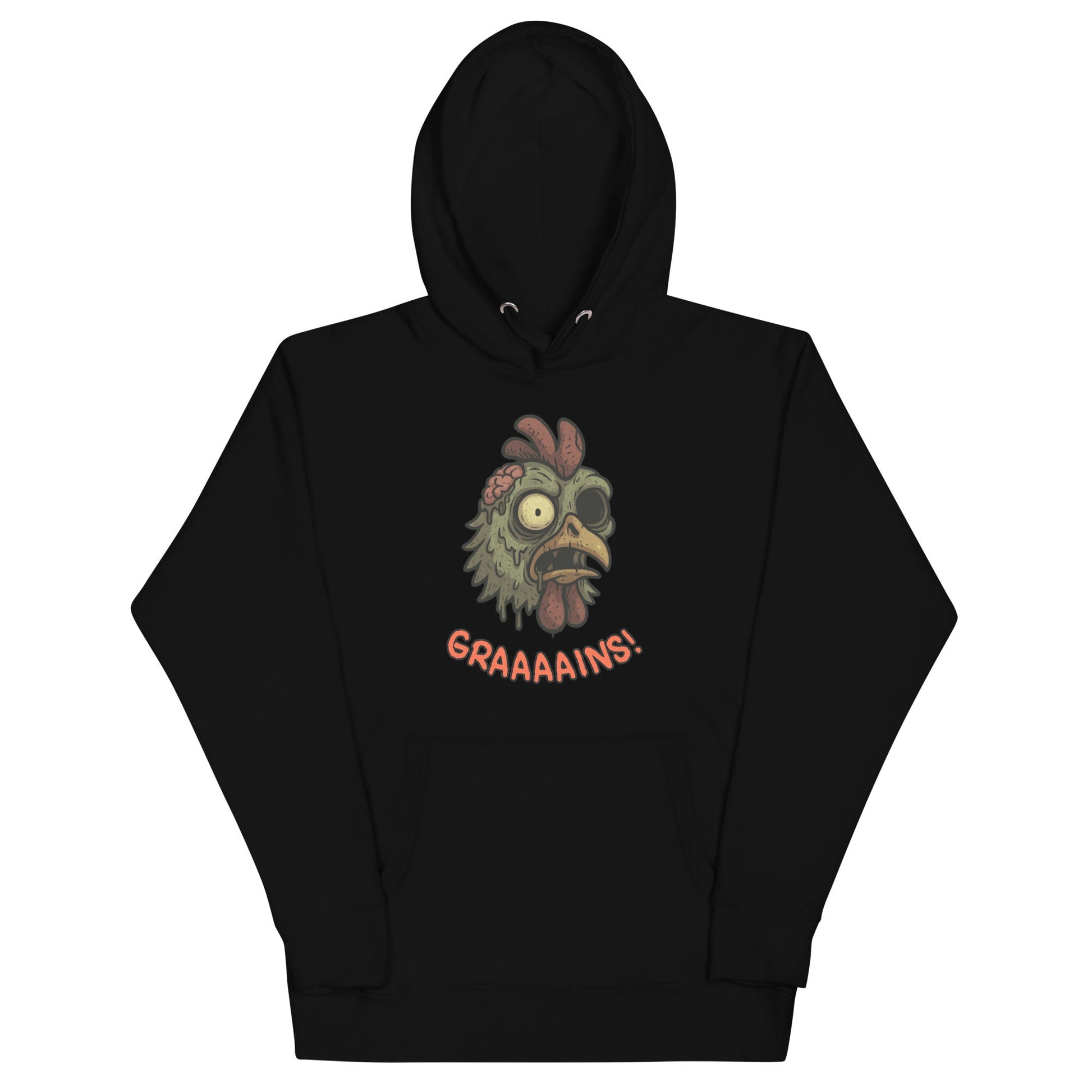 Halloween Zombie Chicken Unisex Bunny Hug (hoodie) - Velora Luxury Fashion