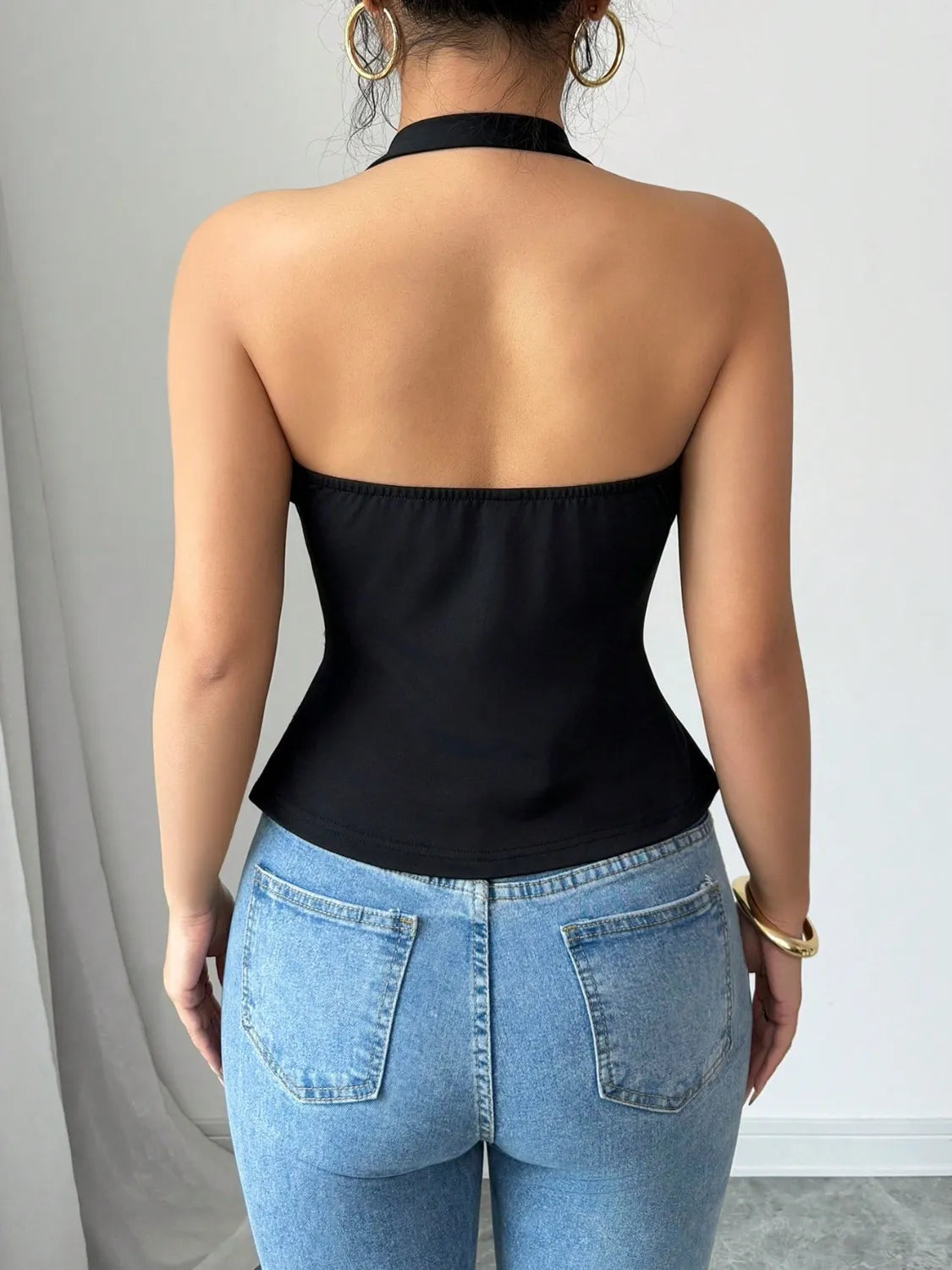 Halter Neck Cami - Velora Luxury Fashion