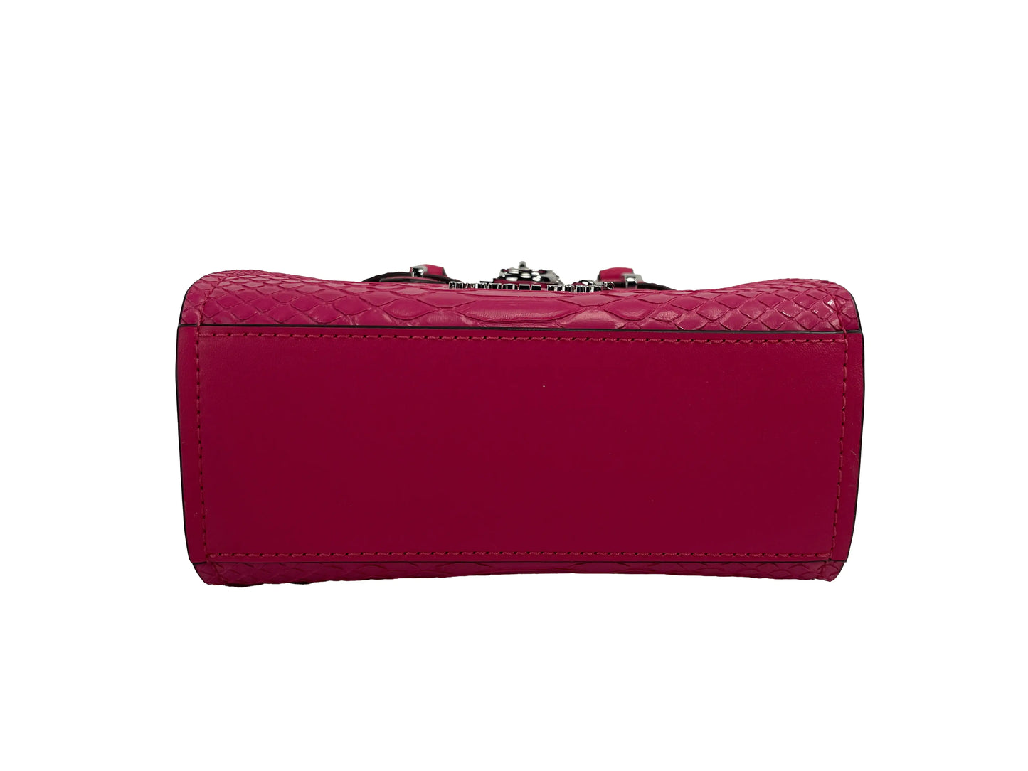 Hamilton XS Pink Snake Leather Crossbody - Velora Luxury Fashion