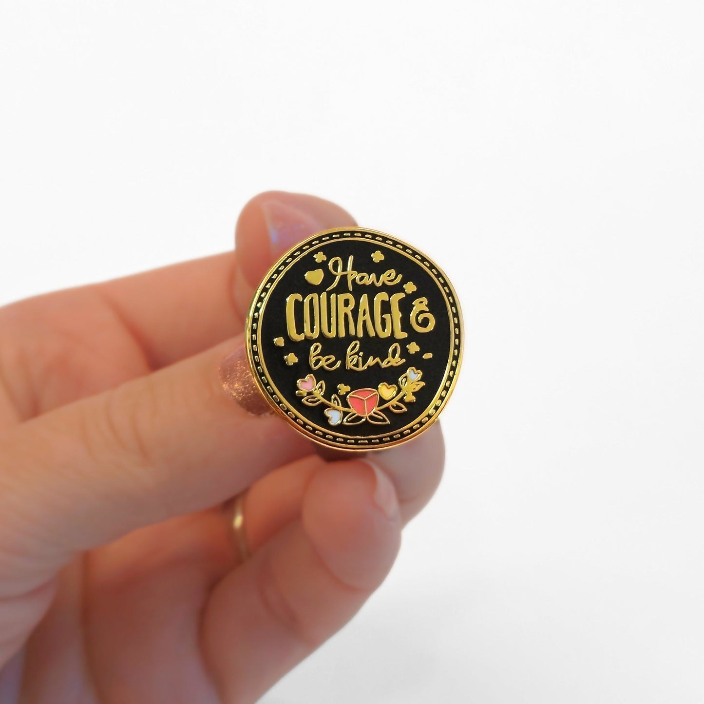 Have Courage Be Kind | Collectible Pin - Velora Luxury Fashion
