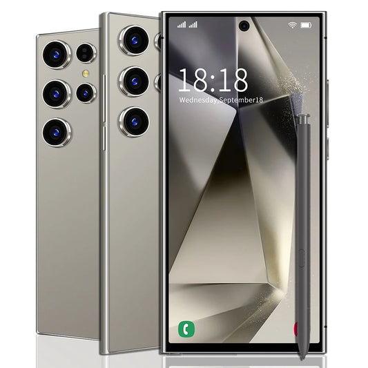 Hot Selling S24 Ultra 5G 7.3-Inch HD Screen Original Smart Phone High Quality Sound Smartphones Equipped with Stereo Speakers - Velora