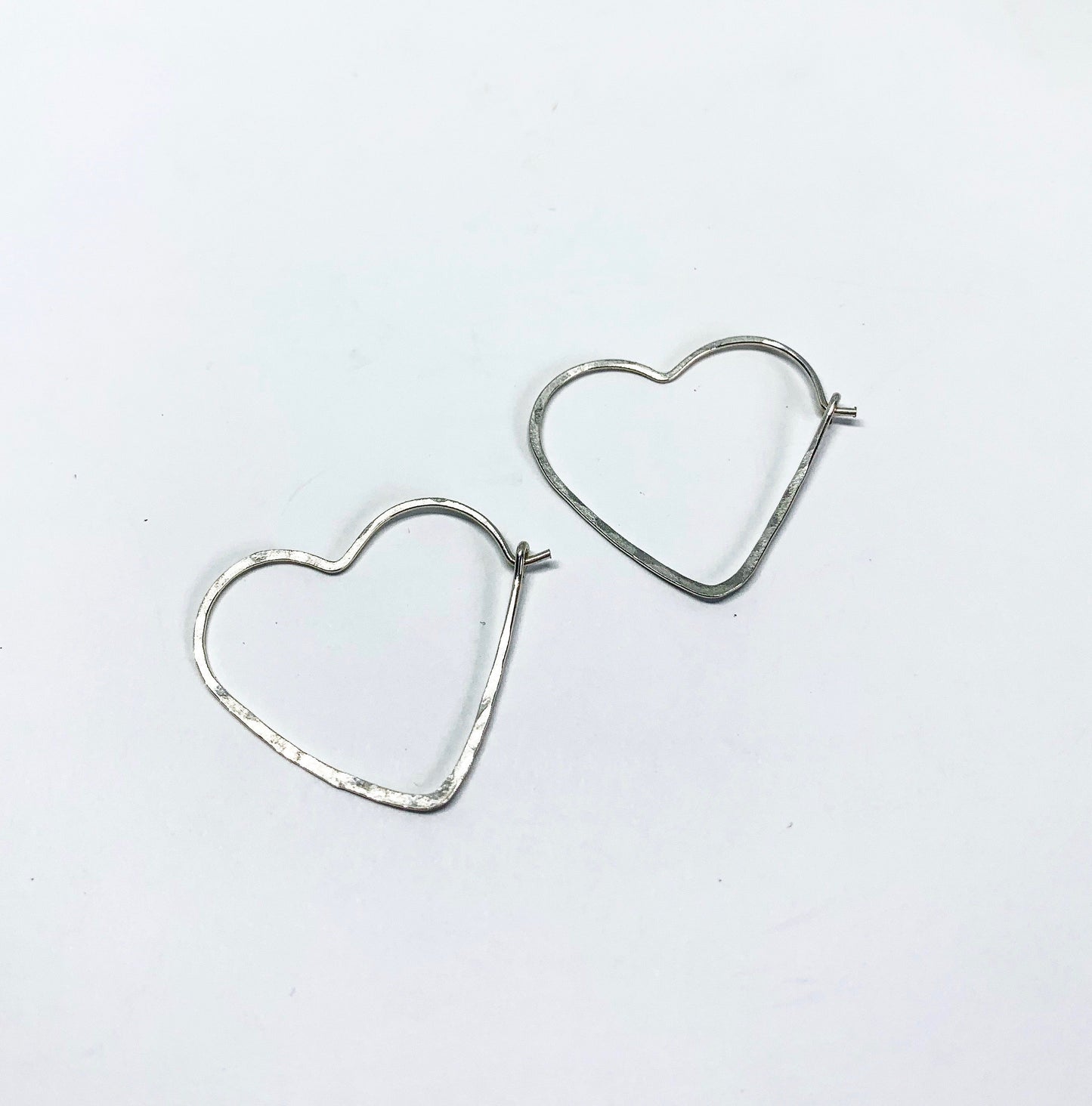 Heart Hoops - Size Small - Velora Luxury Fashion