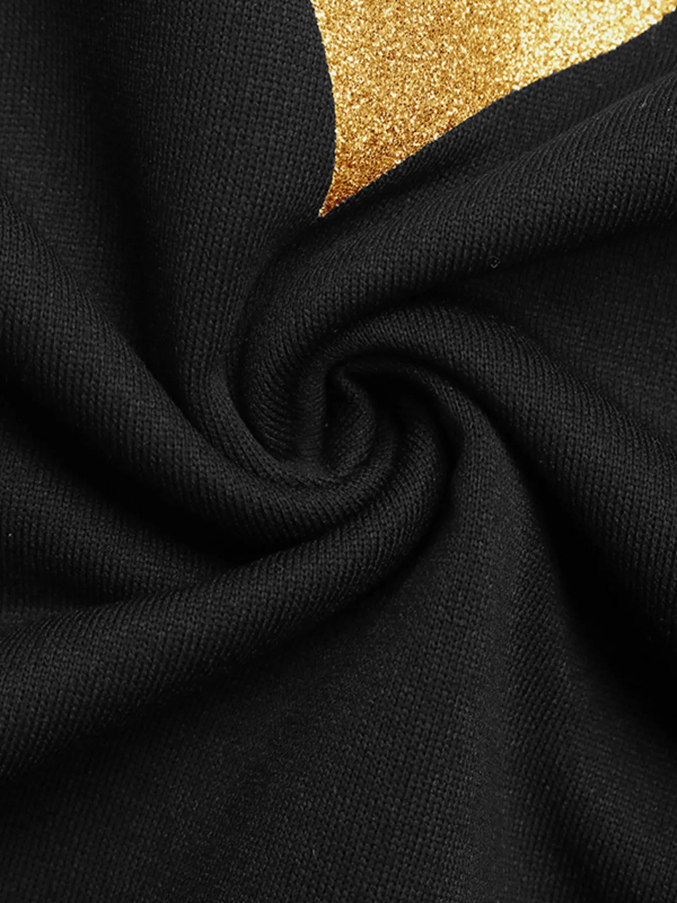 Heart Print Long Sleeve Sweatshirt - Velora Luxury Fashion