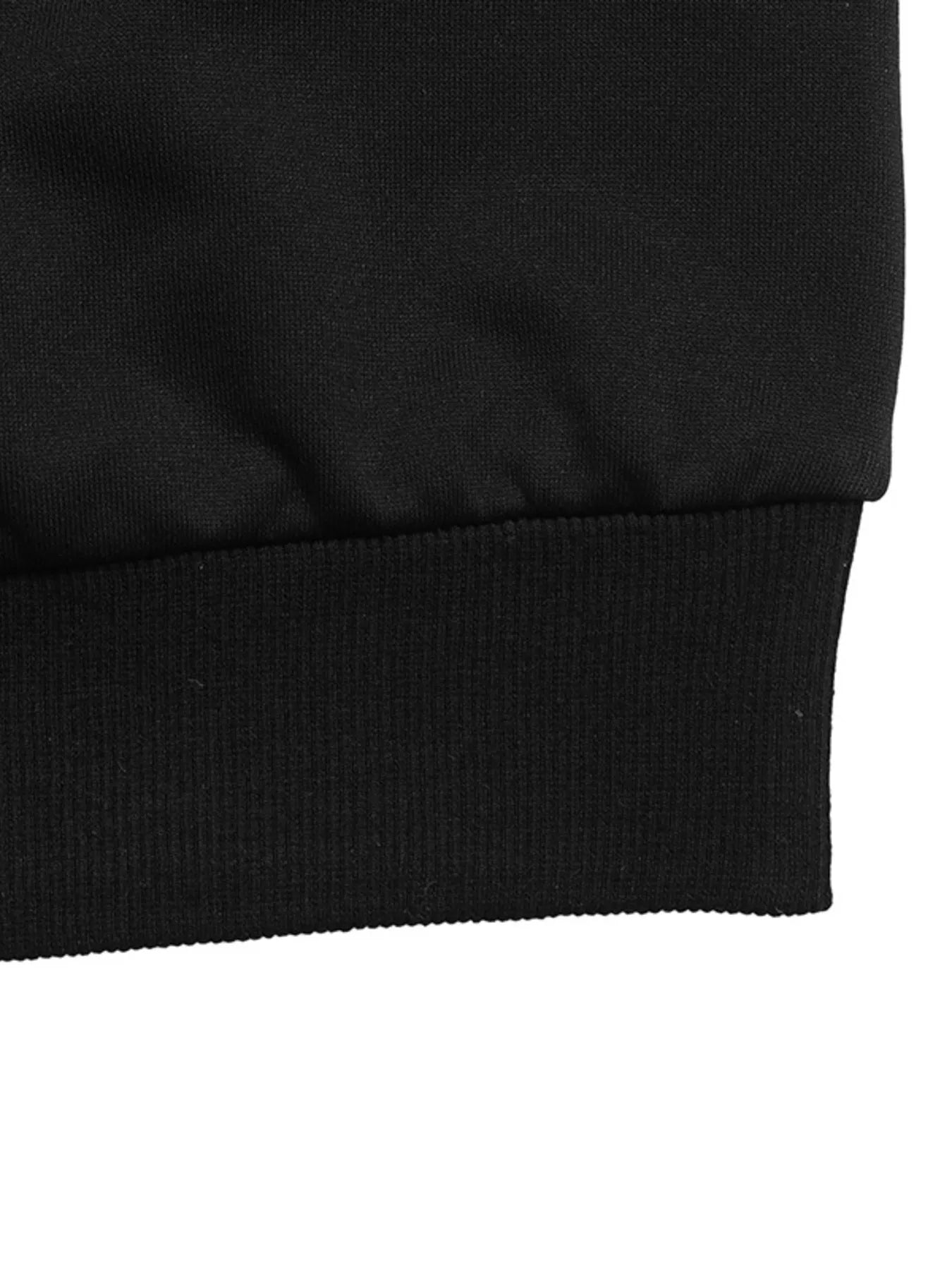 Heart Print Long Sleeve Sweatshirt - Velora Luxury Fashion