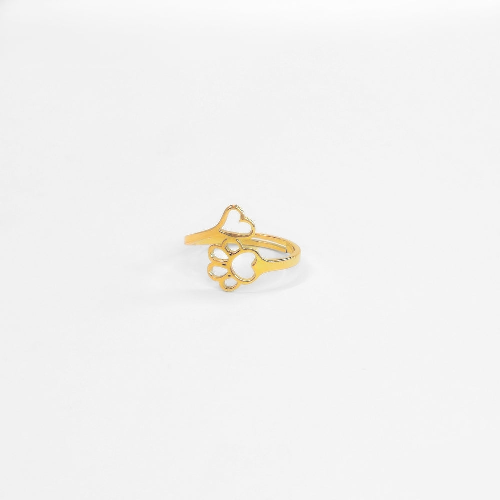 Heart & Paw Ring - Velora