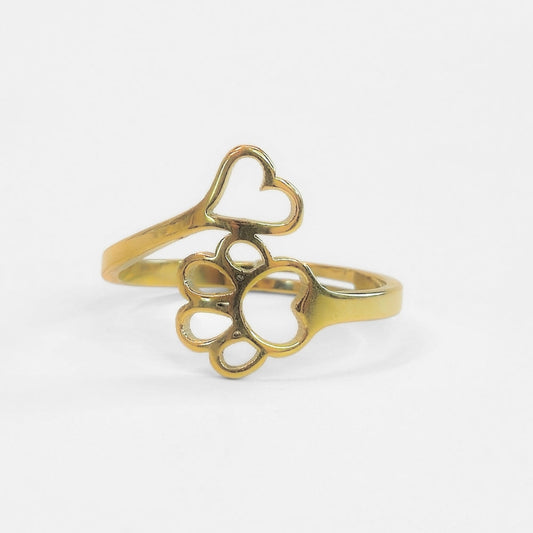 Heart & Paw Ring - Velora