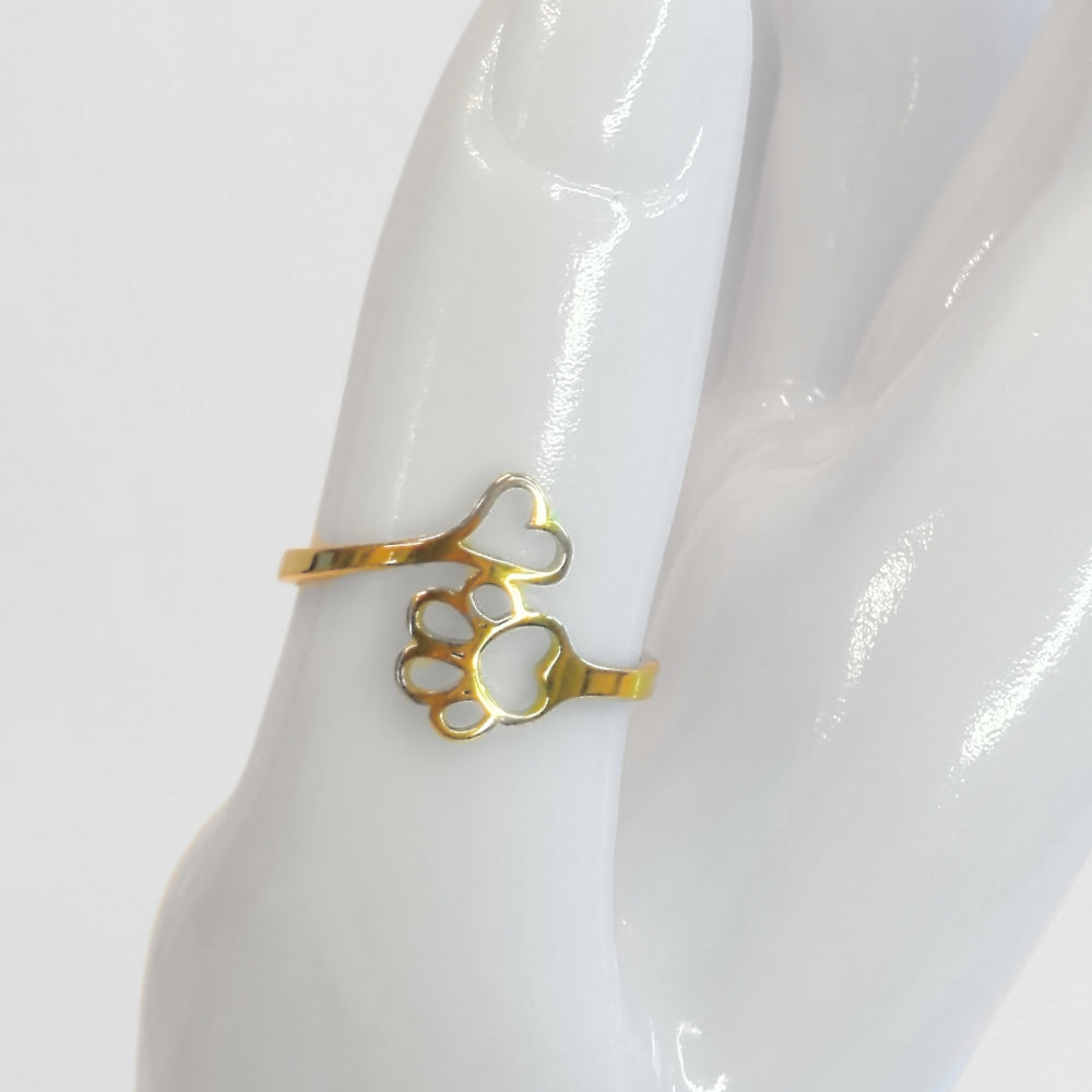 Heart & Paw Ring - Velora