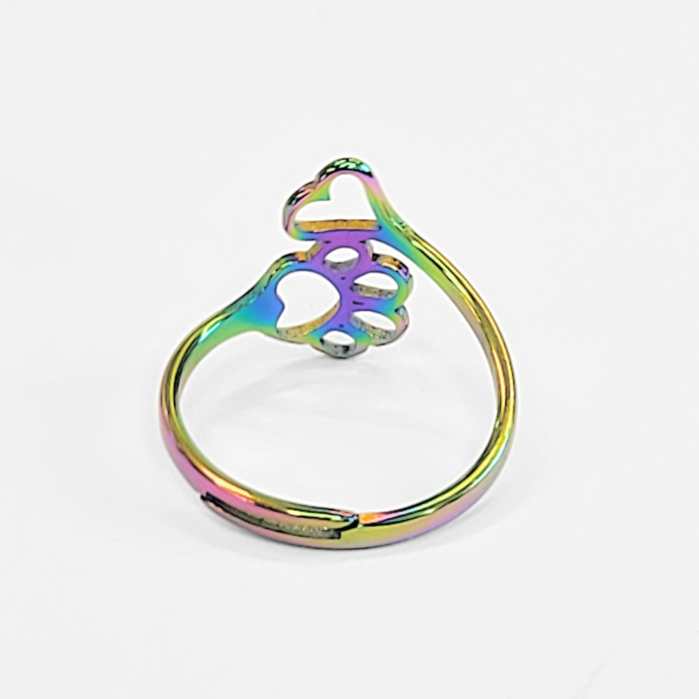 Heart & Paw Ring - Velora