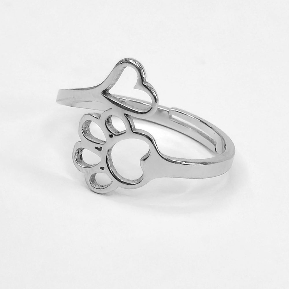Heart & Paw Ring - Velora