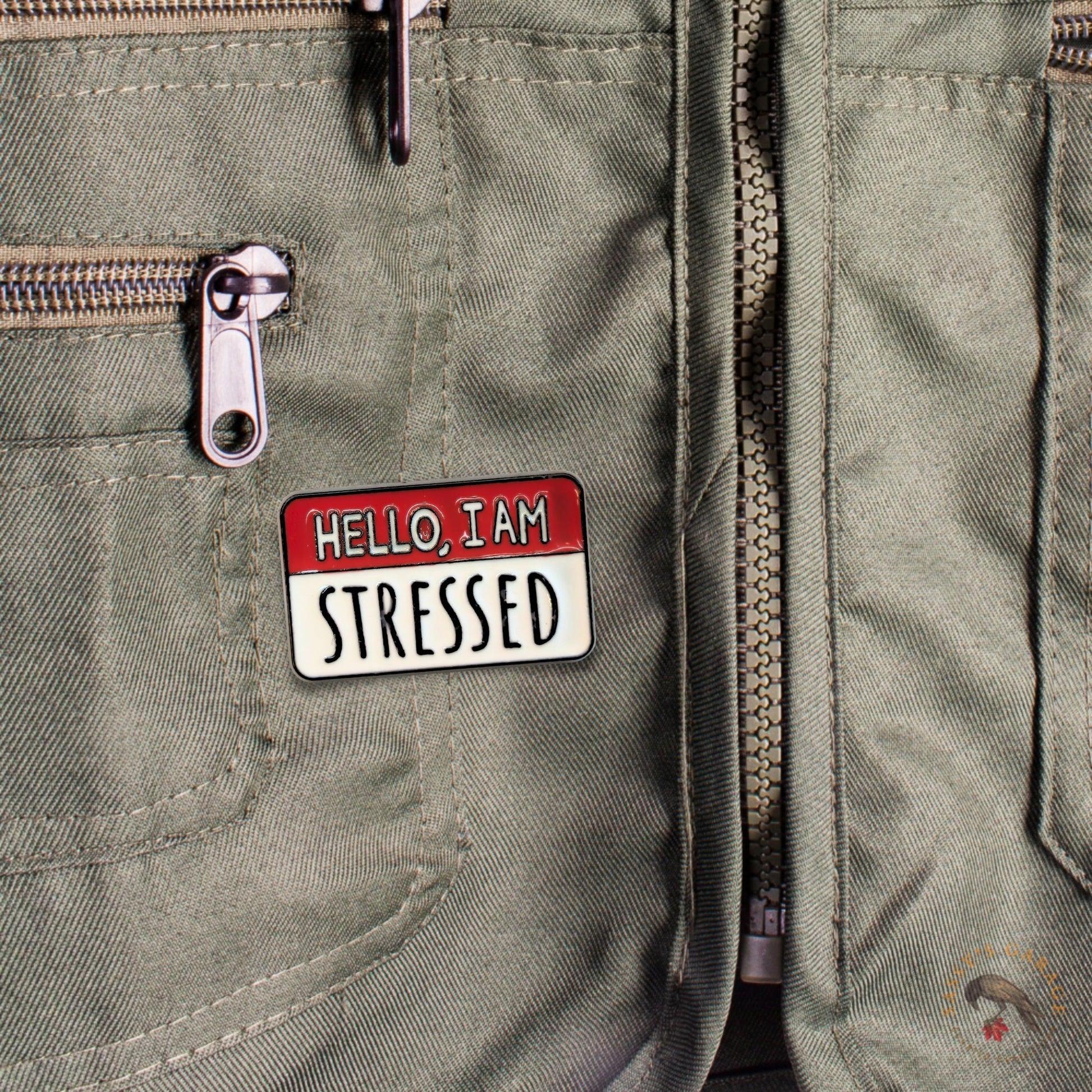 Hello, I Am Stressed | Collectible Pin - Velora