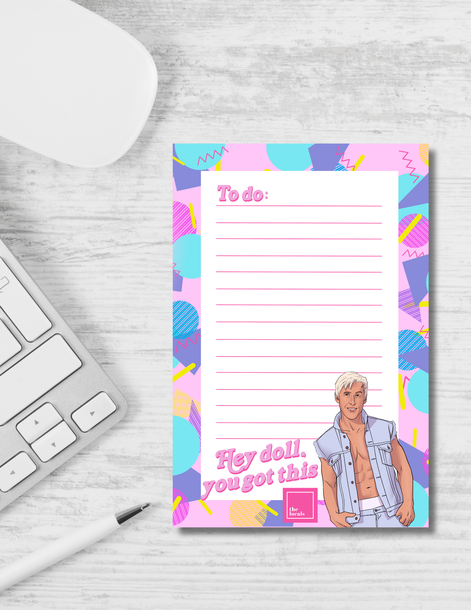 Hey Doll, You Got This Notepad - Velora Luxury Fashion